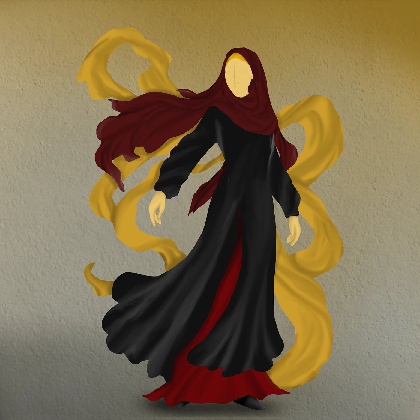 Amanira character illustration