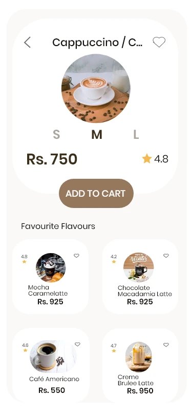 Rebranded mobile app screen 6