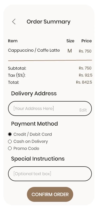 Rebranded mobile app screen 7