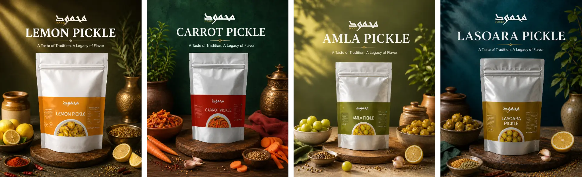 Mehmood Foods pickle product photography